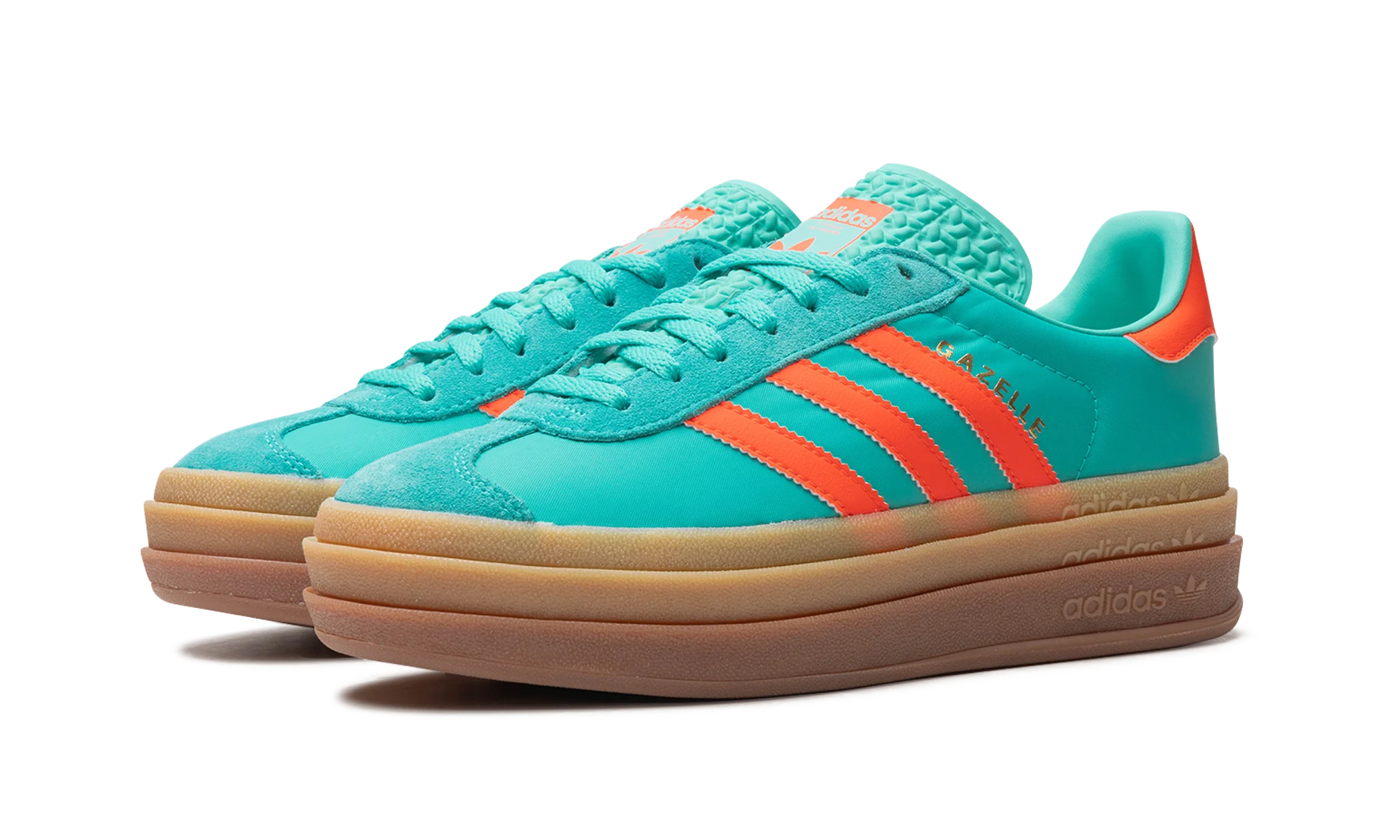 Gazelle Bold WMNS "Mint Rush Impact Orange" IG4386