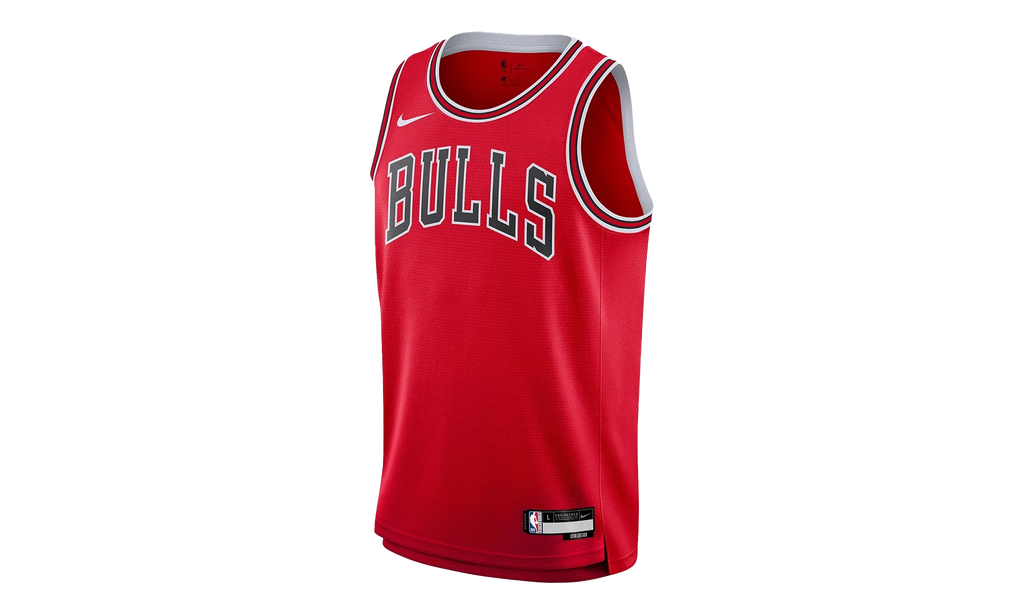 NBA CHICAGO BULLS ICON SWINGMAN JERSEY "Red/Black" DN2131 657