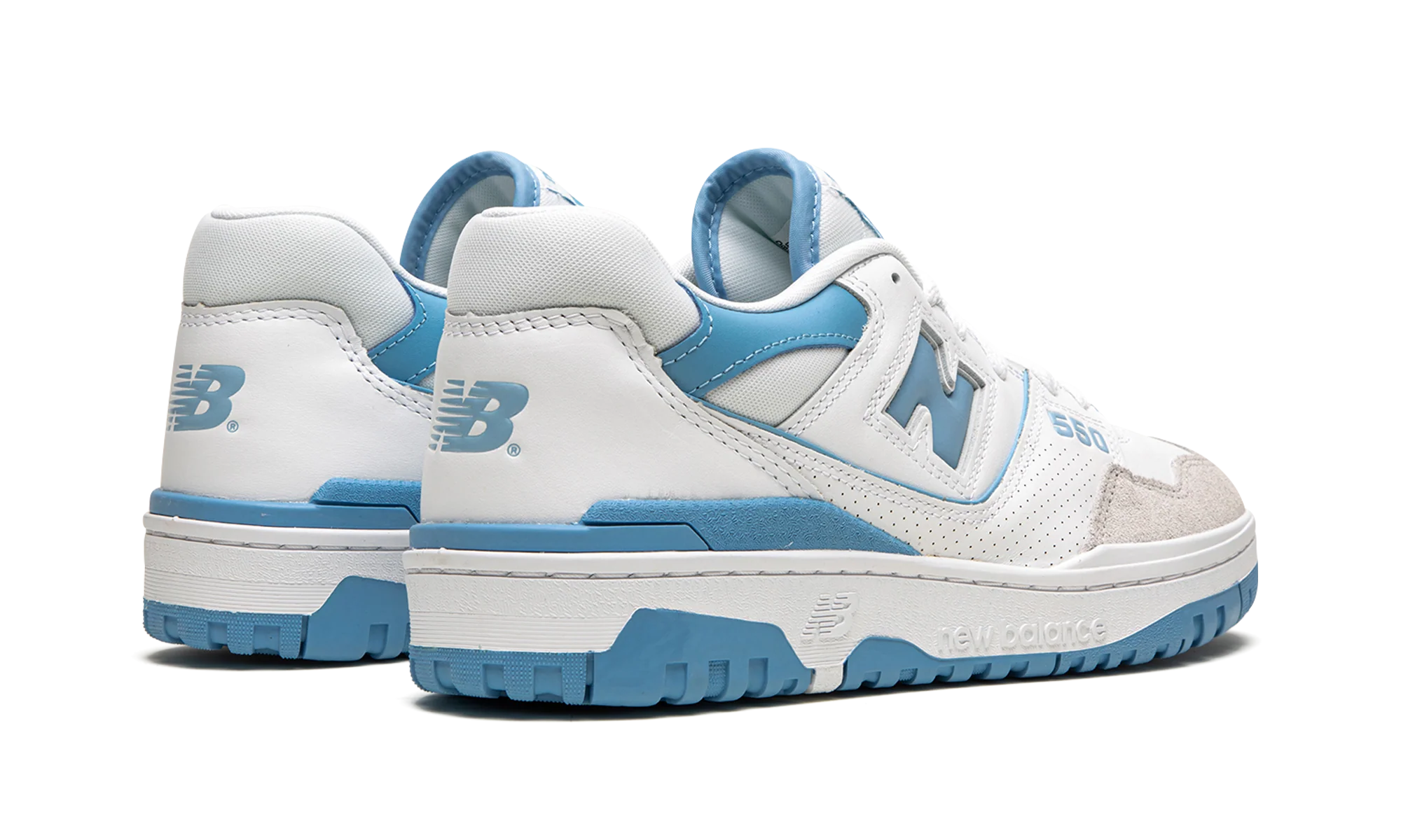550 "White / Baby Blue" BB550LSB