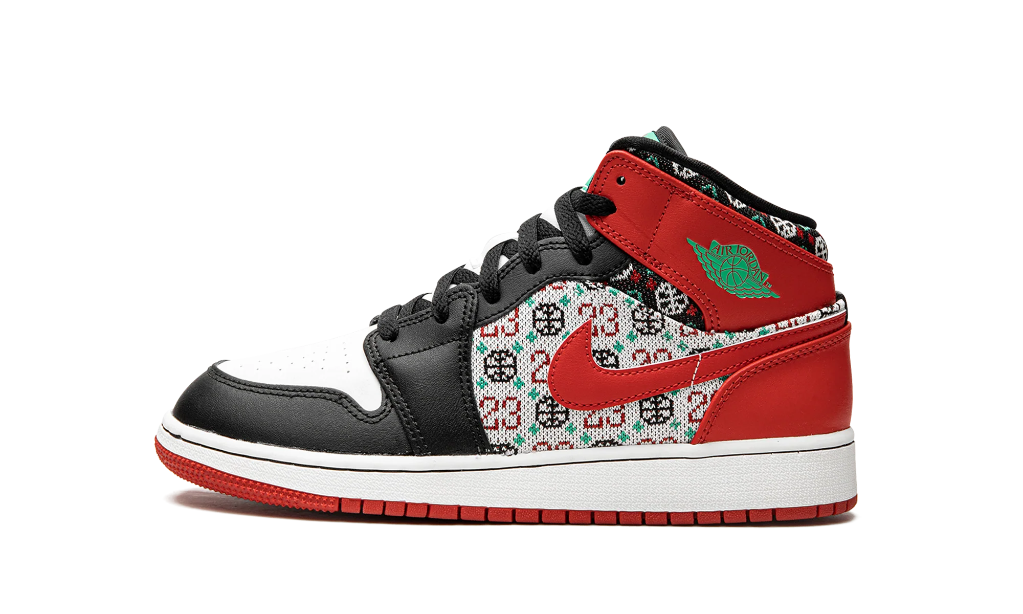 Jordan 1 Mid GS "Ugly Christmas Sweater" DM1208 150