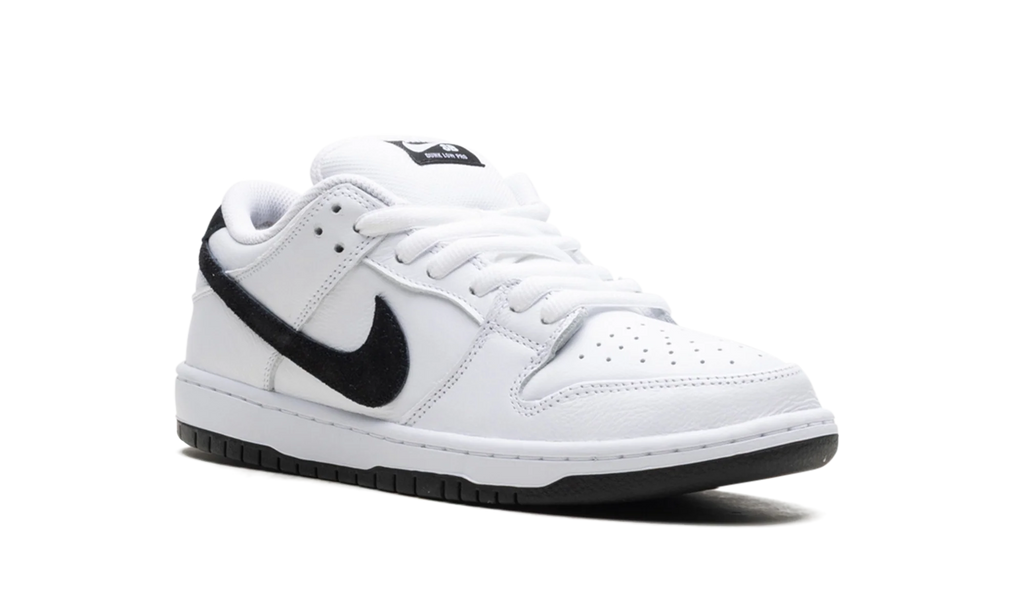 SB Dunk Low "White Black" HF3704 100