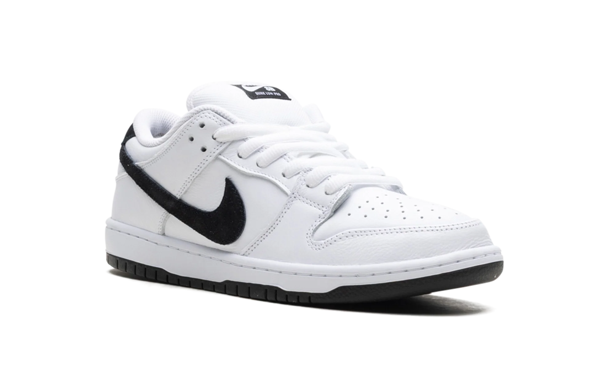 SB Dunk Low "White Black" HF3704 100
