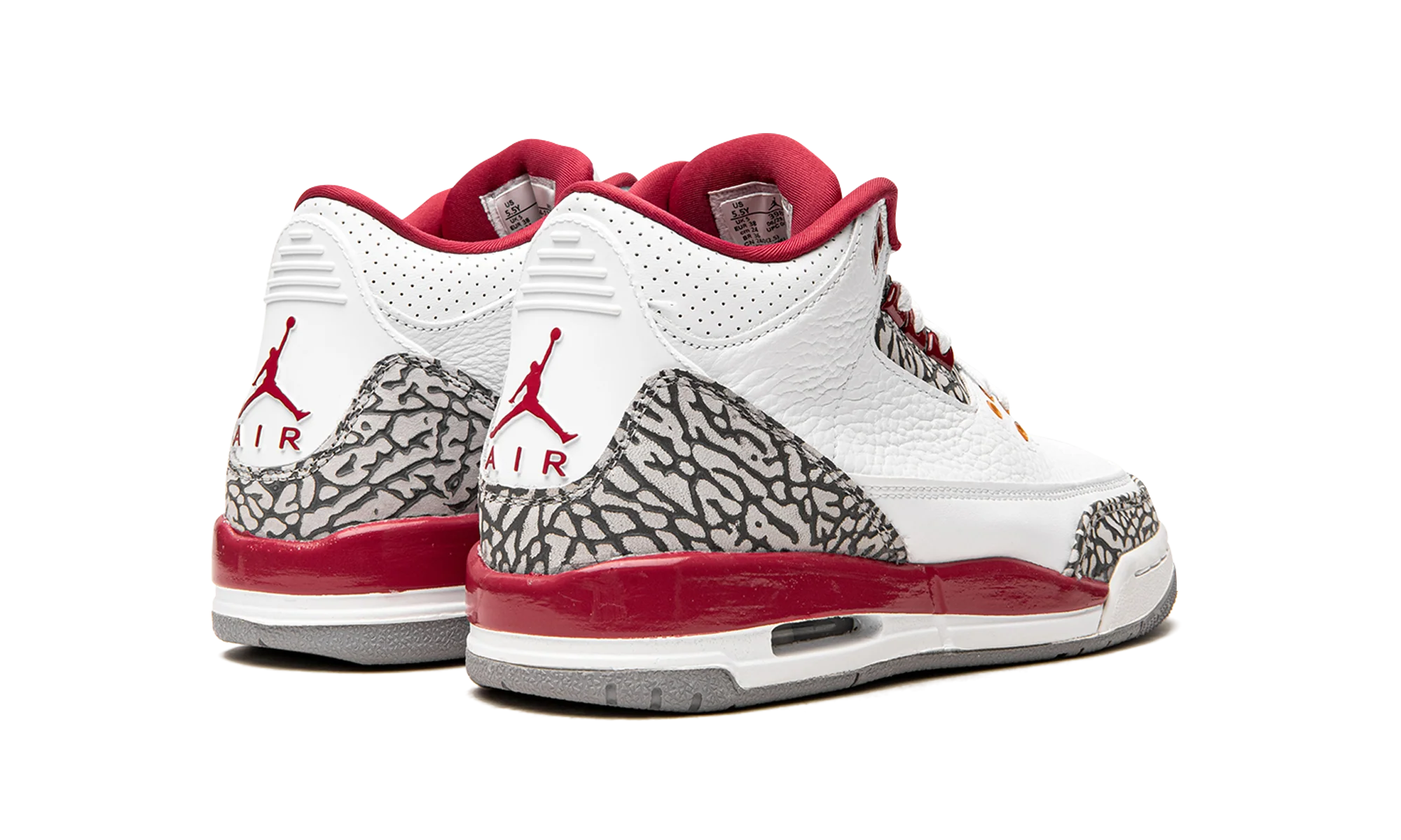 Air Jordan 3 GS "Cardinal" 398614 126