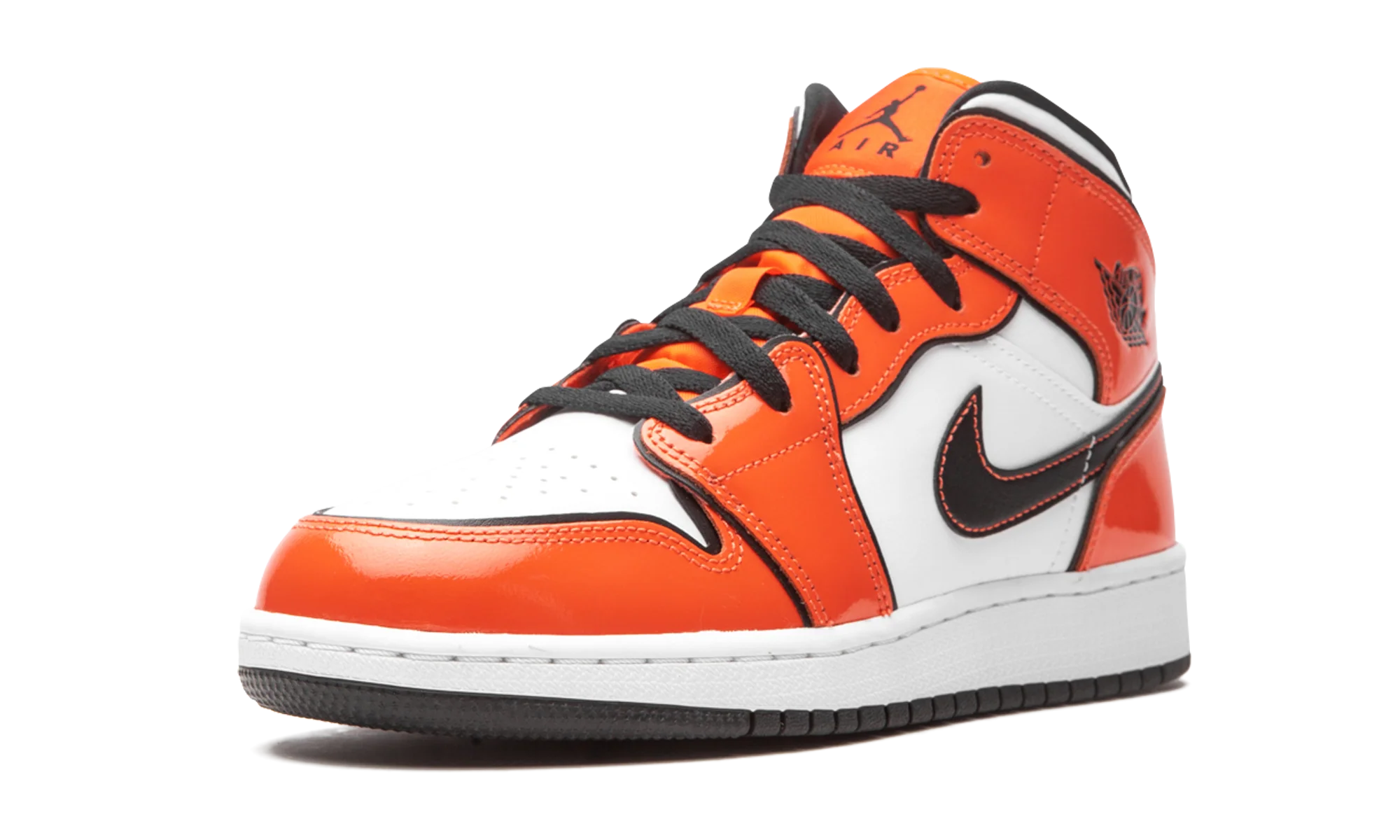 Air Jordan 1 Mid SE GS "Turf Orange" BQ6931 802
