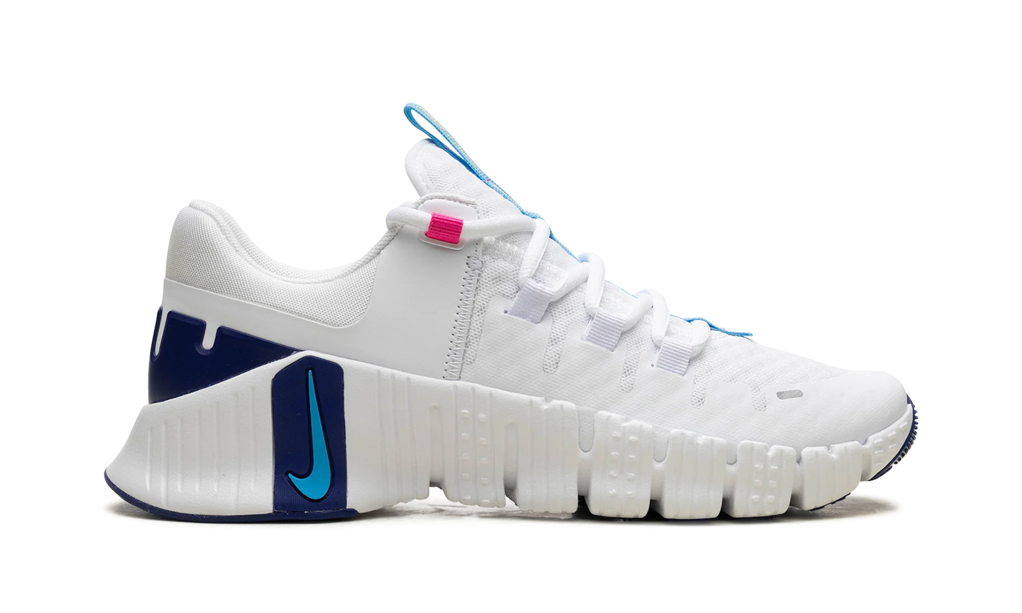 FREE METCON 5 WMNS "WHITE AQUARIUS BLUE" DV3950 103