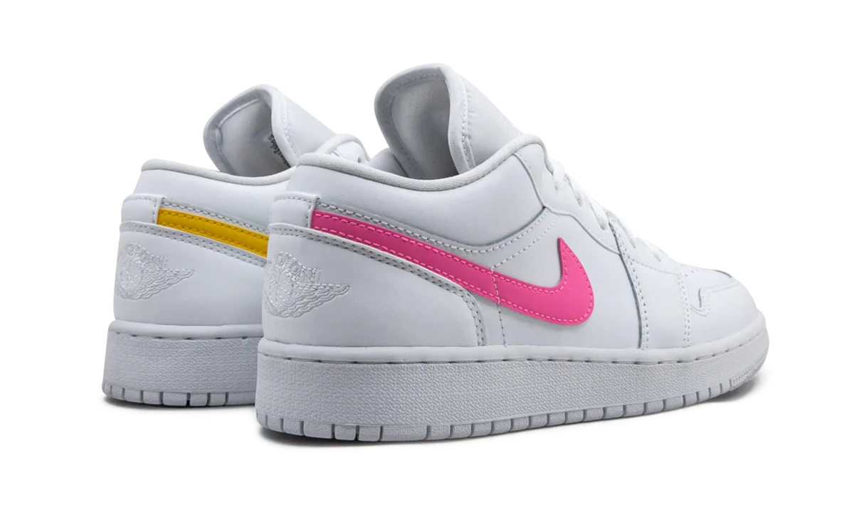 Air Jordan 1 Low GS "Multicolor Swoosh" CW7035 100