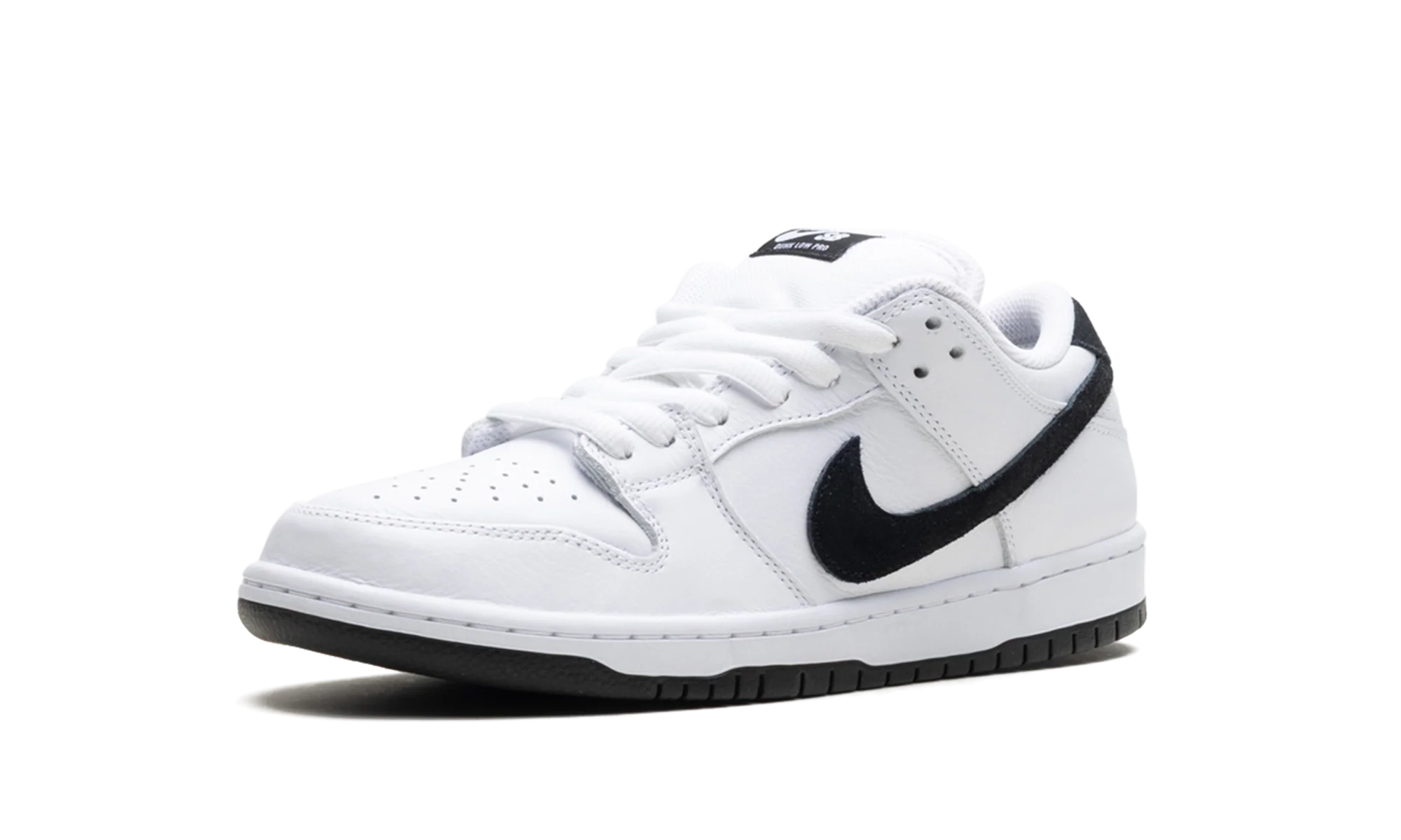 SB Dunk Low "White Black" HF3704 100
