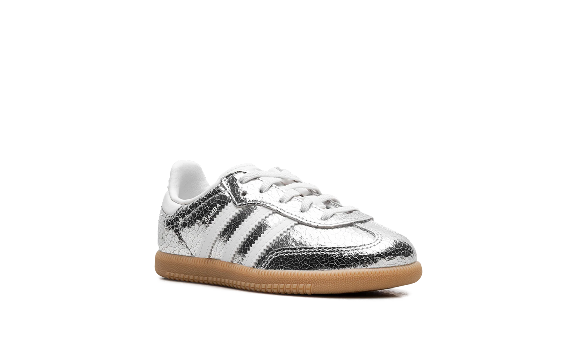 Samba OG TD "Cracked Leather Silver" JS2096