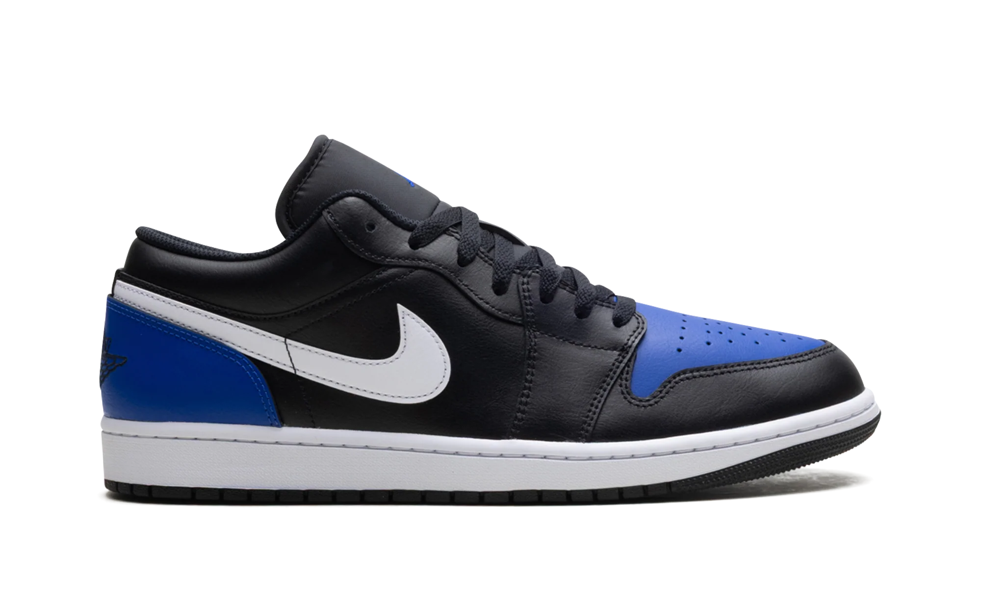 Jordan 1 Low "Black Royal Toe" 553558 042