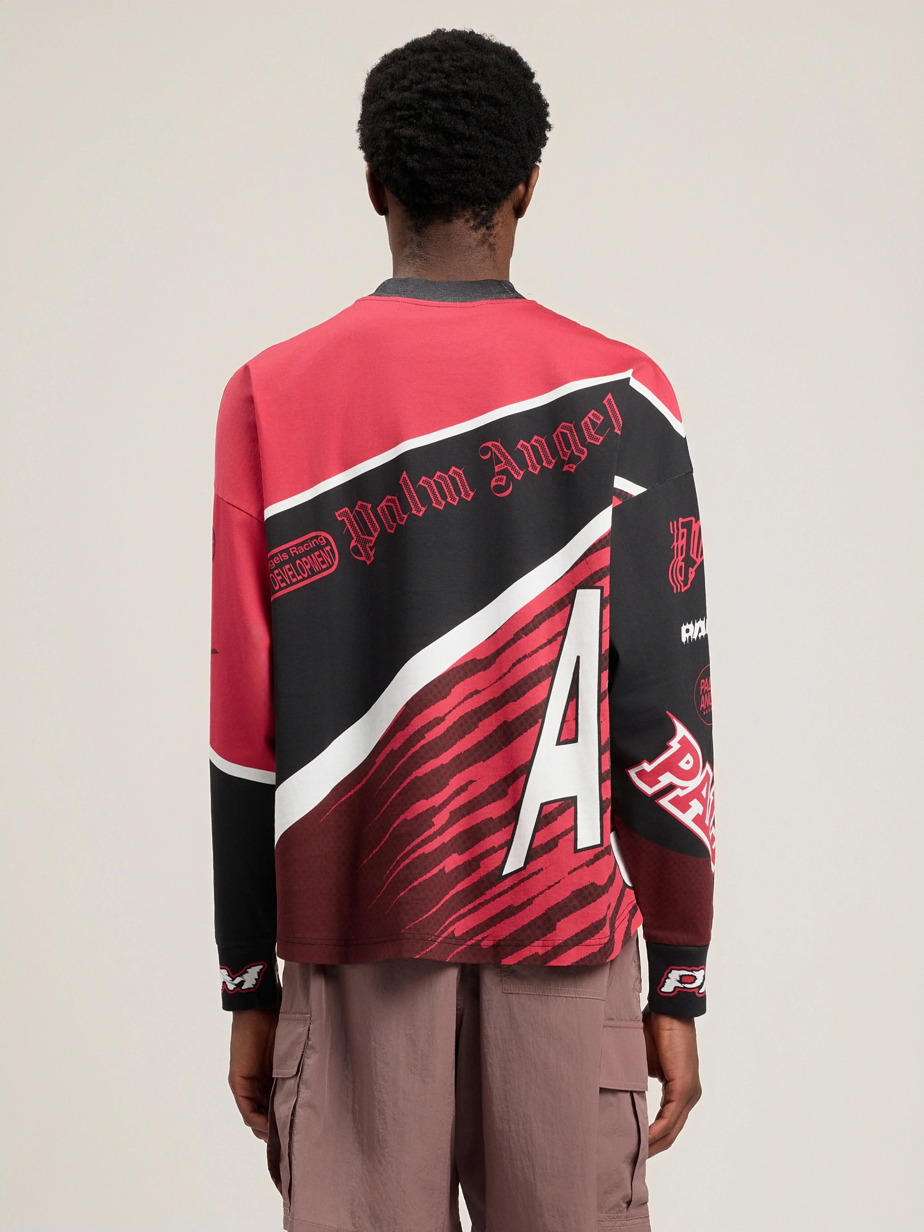 Racing Loose Long-Sleeved T-Shirt