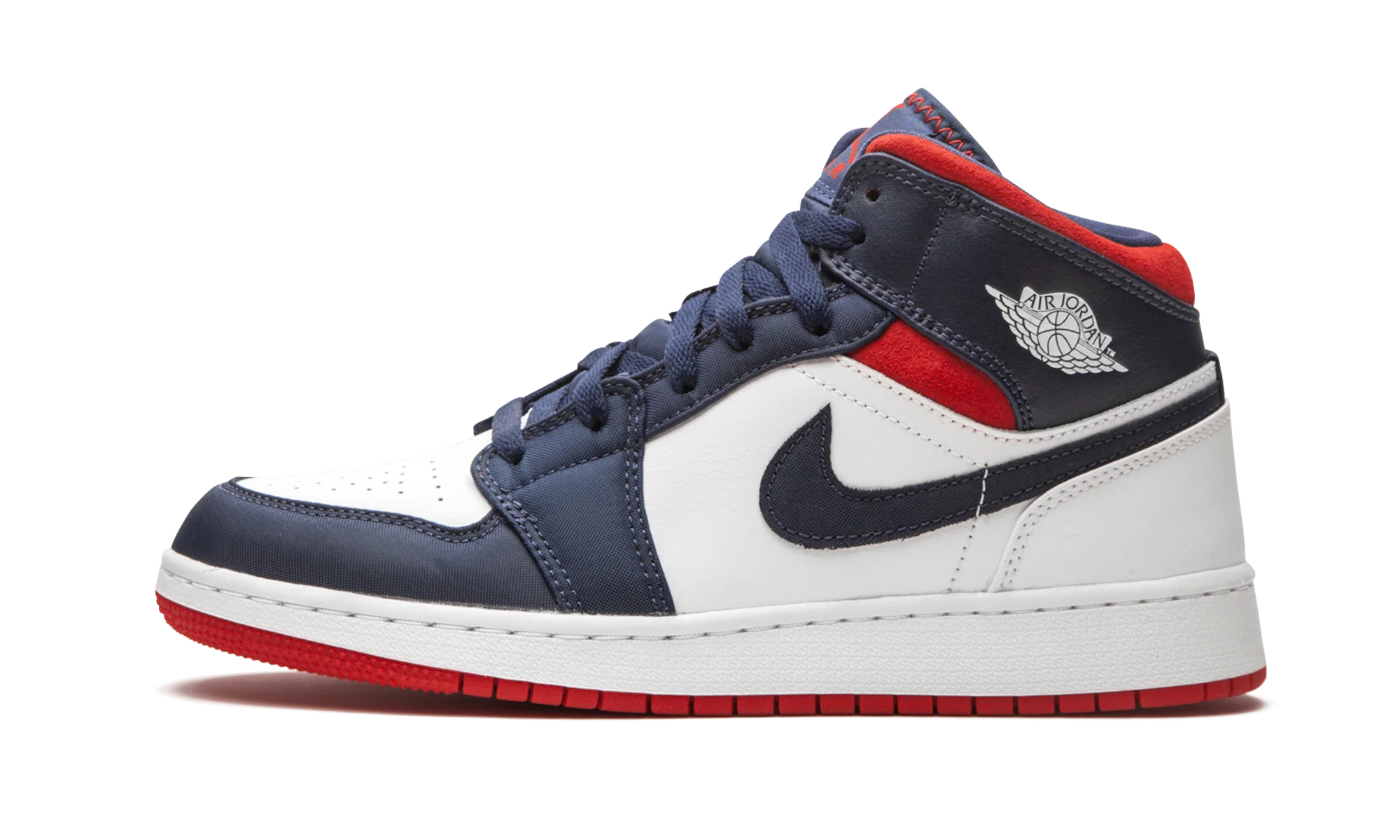 Air Jordan 1 Mid SE GS "USA" BQ6931 104