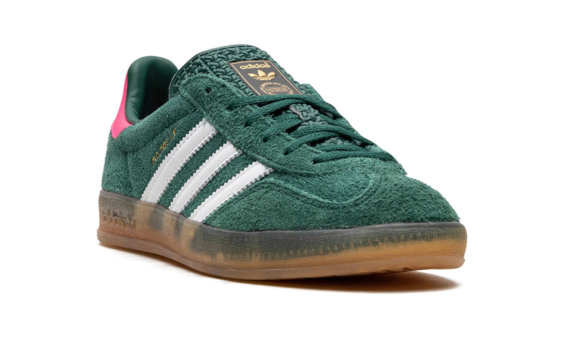 GAZELLE INDOOR WMNS "Collegiate Green / Lucid Pink" IG5929