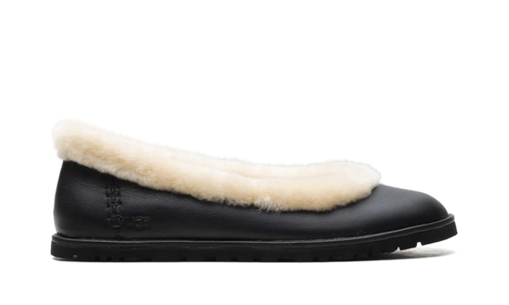 Zora Leather Ballet Flat WMNS "Black" 1178450 BLK