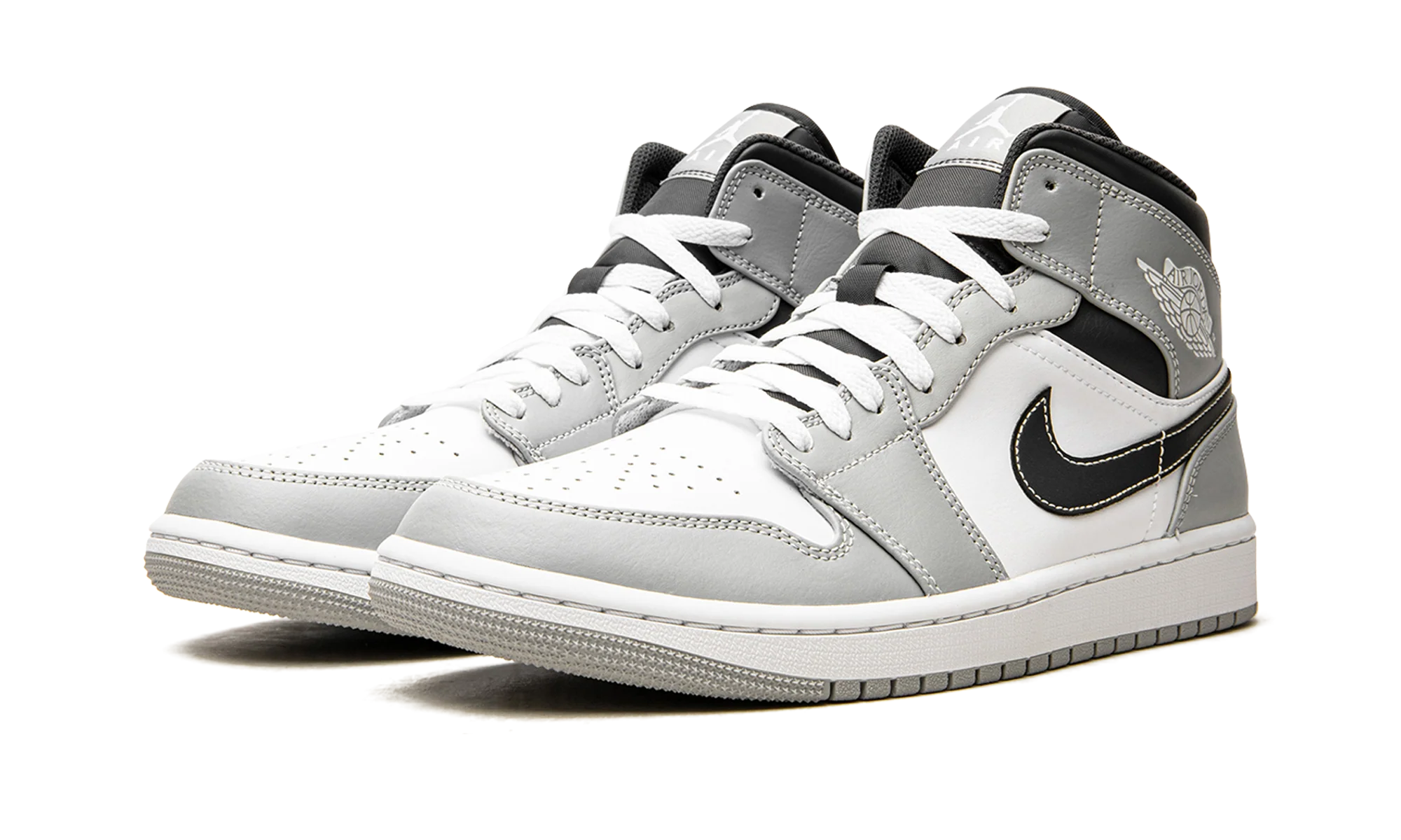 Air Jordan 1 Mid "Light Smoke Grey 2.0" 554724 078