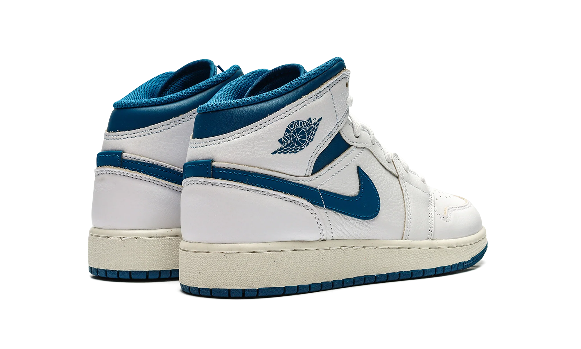 Air Jordan 1 Mid SE GS "INDUSTRIAL BLUE" FN7432 141