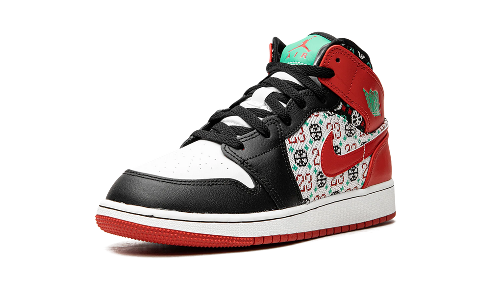 Jordan 1 Mid GS "Ugly Christmas Sweater" DM1208 150