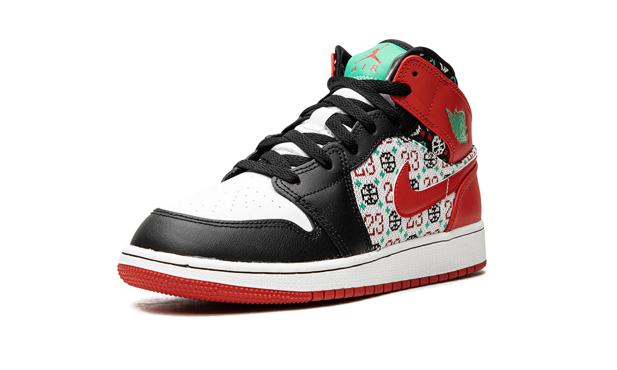 Jordan 1 Mid GS "Ugly Christmas Sweater" DM1208 150
