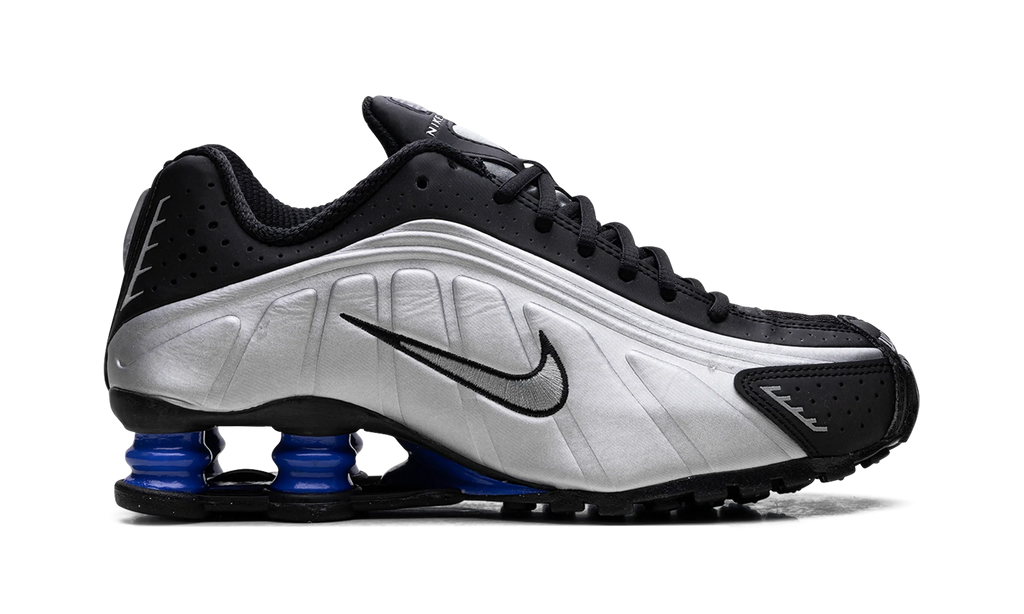 Shox R4 WMNS "Metallic Silver Black Racer Blue" AR3565 006
