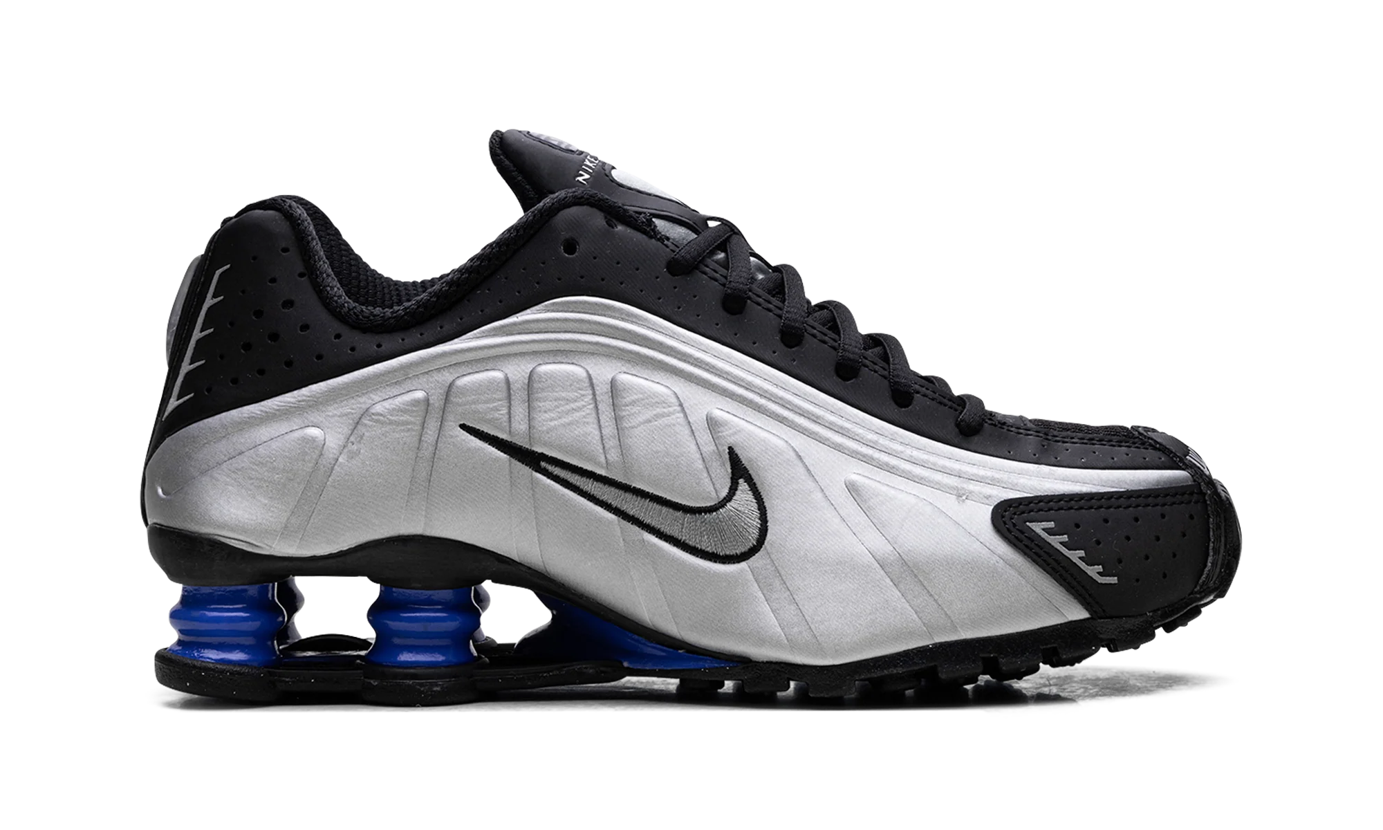 Shox R4 WMNS "Metallic Silver Black Racer Blue" AR3565 006