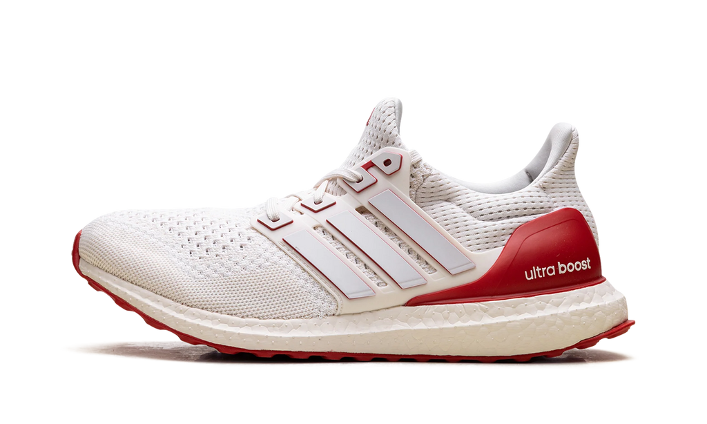 Ultraboost 1.0 "Chalk White Scarlet" JR3149