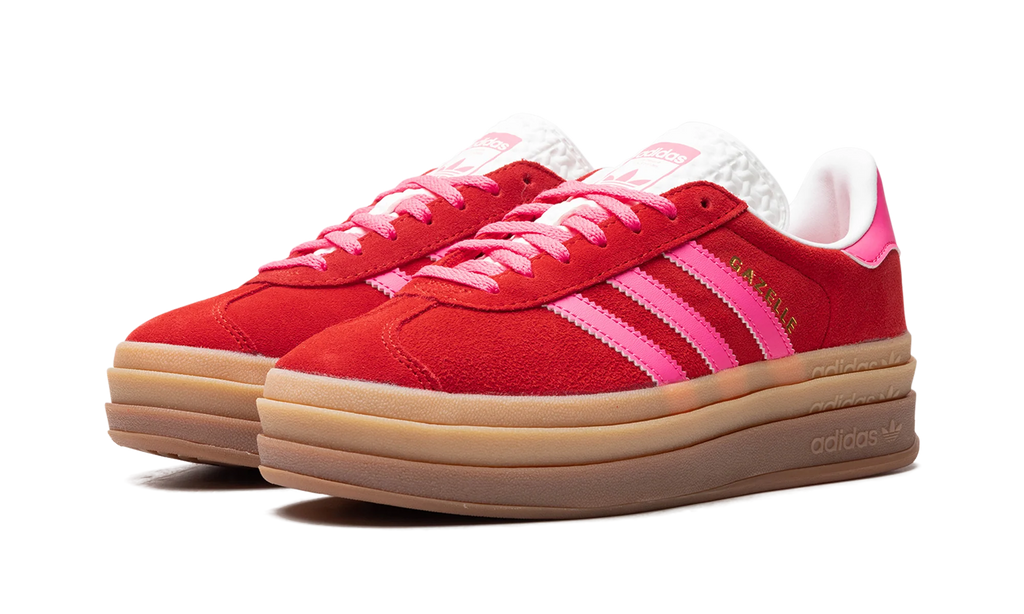 Gazelle Bold WMNS "Collegiate Red Lucid Pink" IH7496