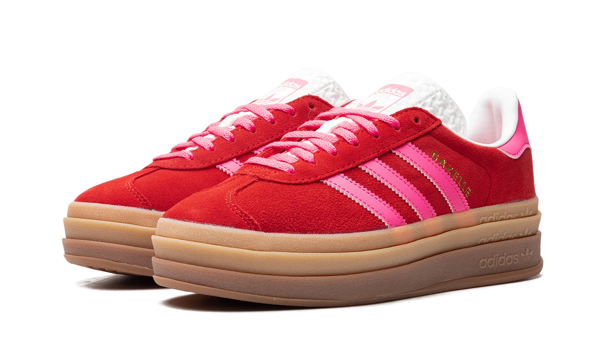Gazelle Bold WMNS "Collegiate Red Lucid Pink" IH7496