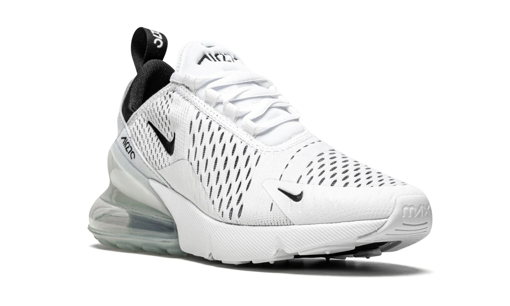 AIR MAX 270 MNS WMNS "White / Black" AH6789 100