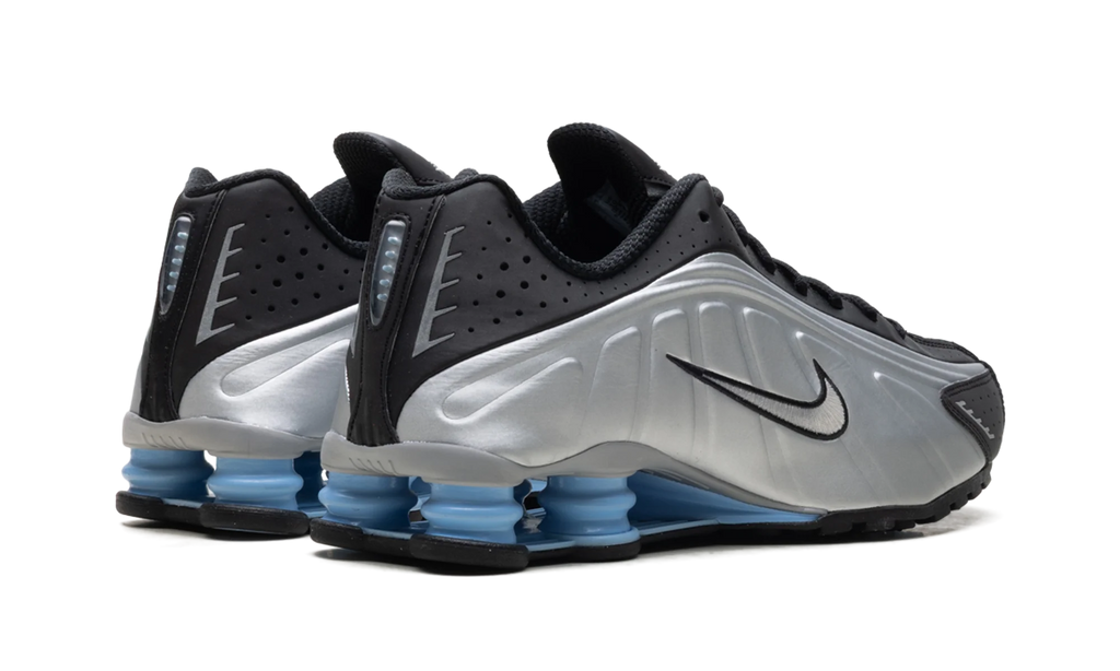 Shox R4 "Metallic Silver Black Psychic Blue" HQ1988 004