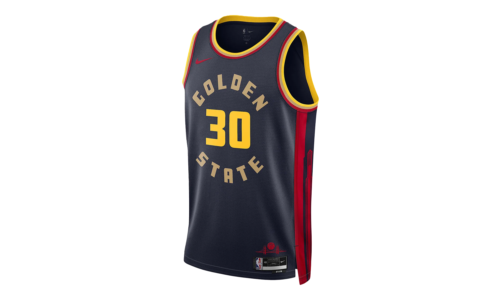 NBA STEPHEN CURRY CITY EDITION SWINGMAN JERSEY "Navy" FQ4342 422