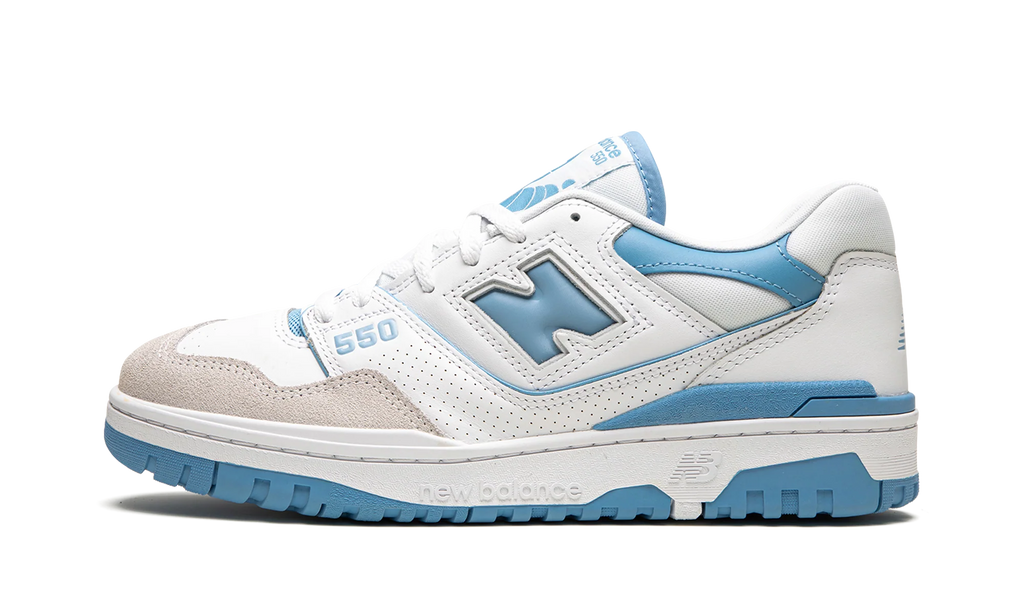 550 "White / Baby Blue" BB550LSB