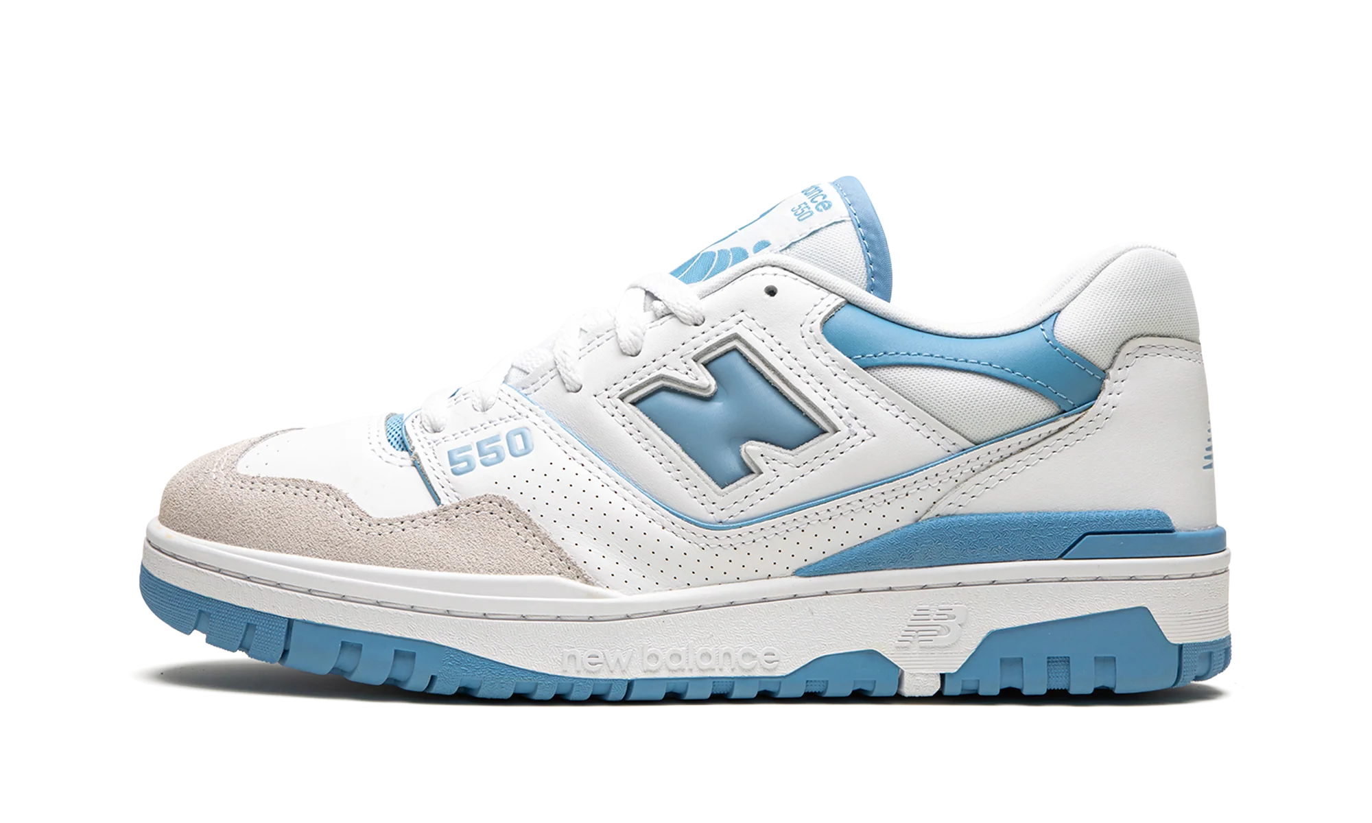 550 "White / Baby Blue" BB550LSB