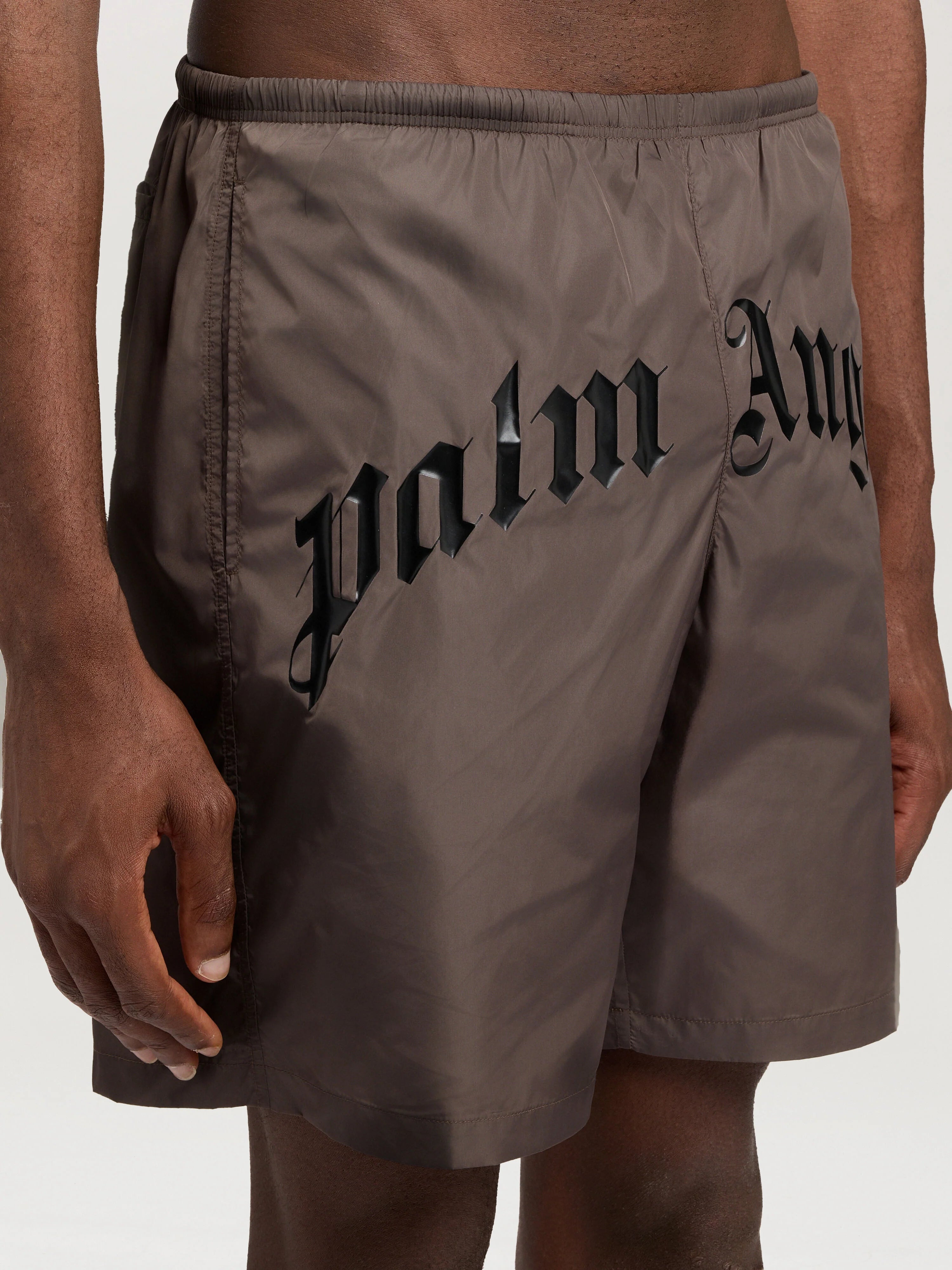 Curved Logo Swimshorts