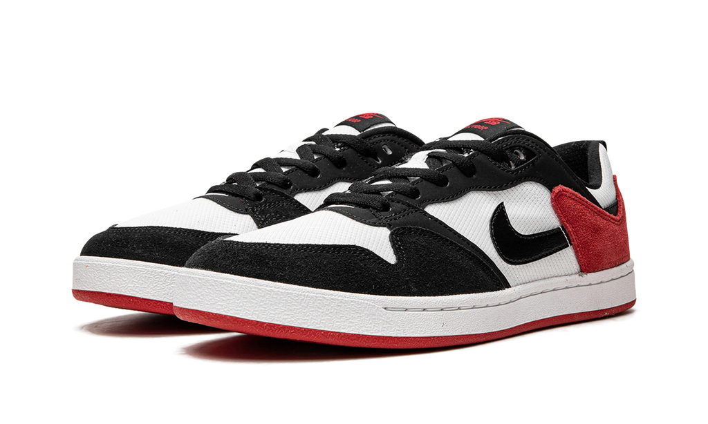 SB Alleyoop "White/Black-University Red" CJ0882 102