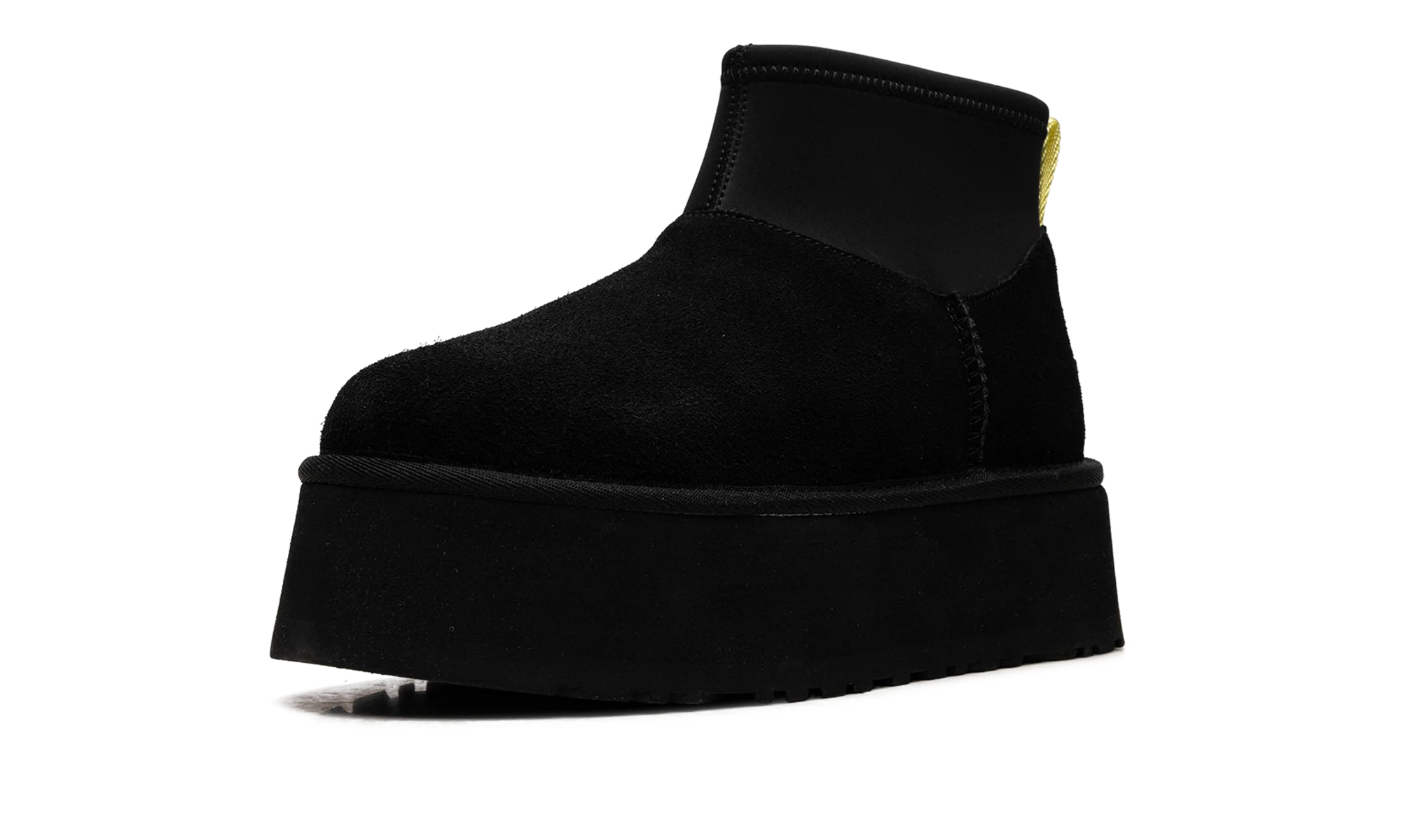 Classic Mini Dipper Boot WMNS "Black Yellow" 1168170 BLK