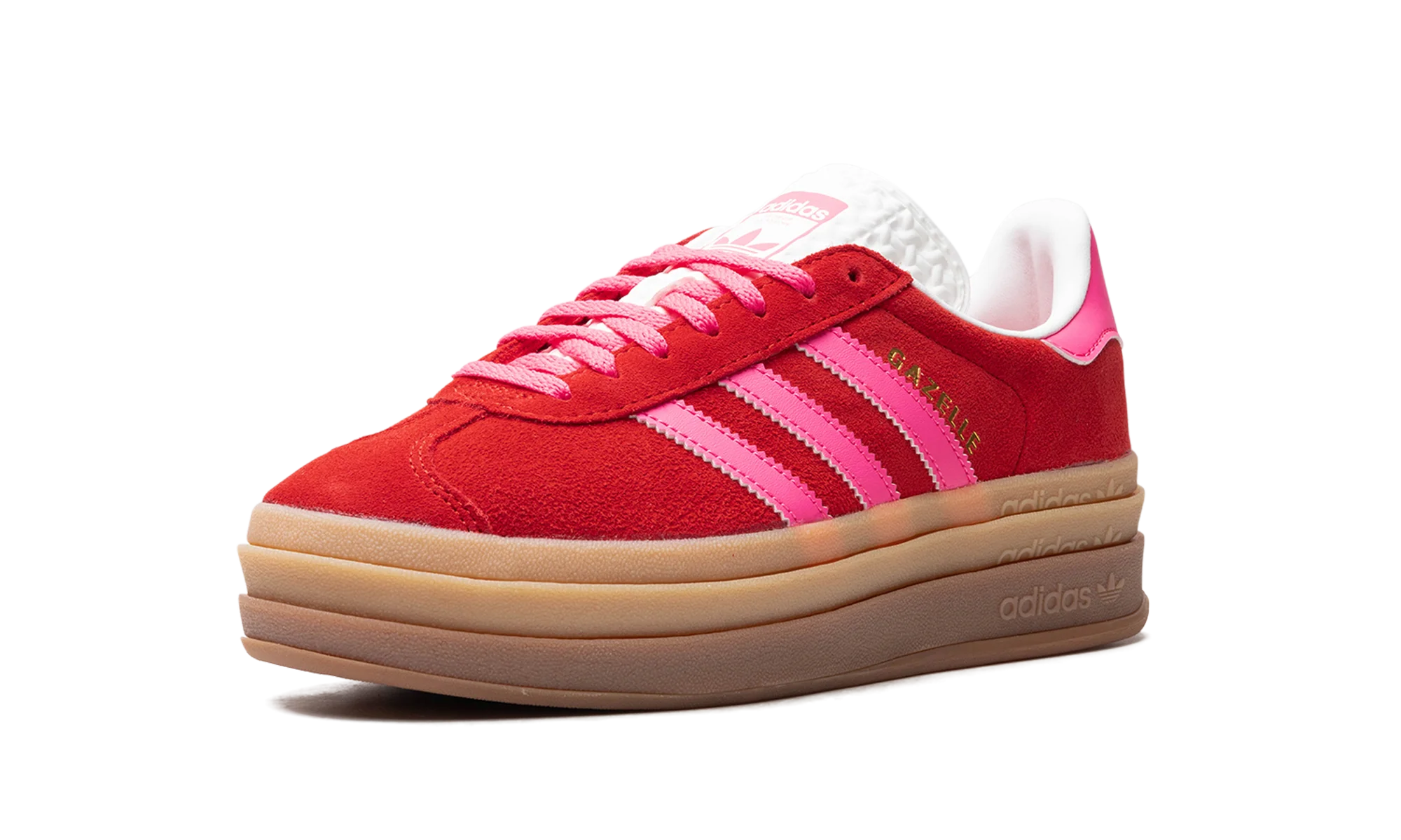 Gazelle Bold WMNS "Collegiate Red Lucid Pink" IH7496