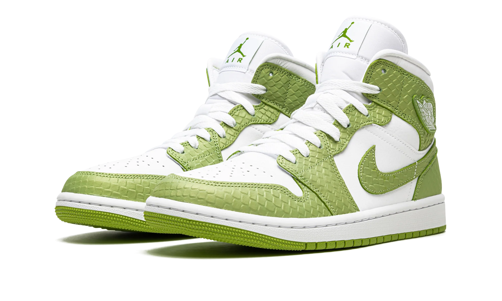 AIR JORDAN 1 MID SE WMNS "Green Python" DV2959 113