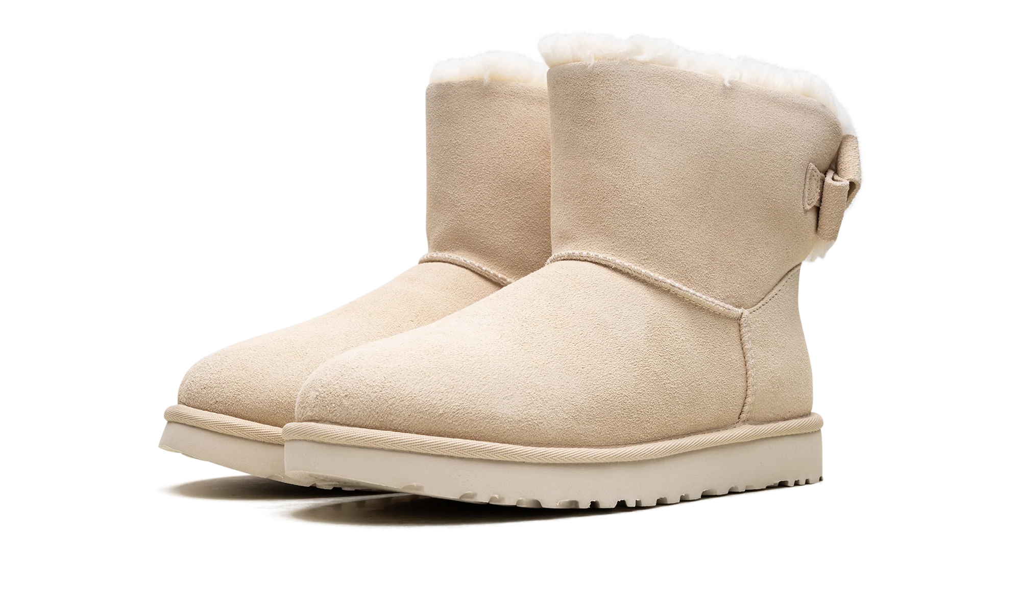 Mini Bailey Suede Bow WMNs "Cream" 1153514 CRM
