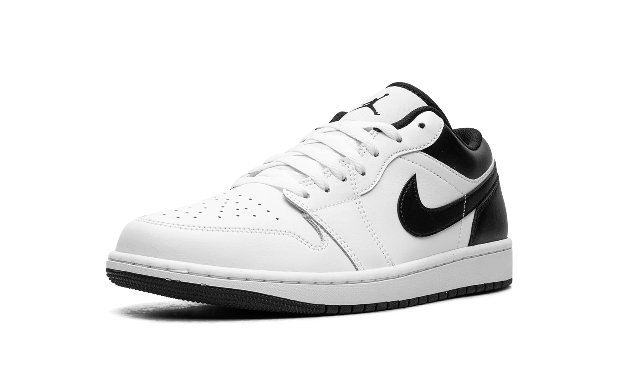 Air Jordan 1 Low "White/Black" 553558 132