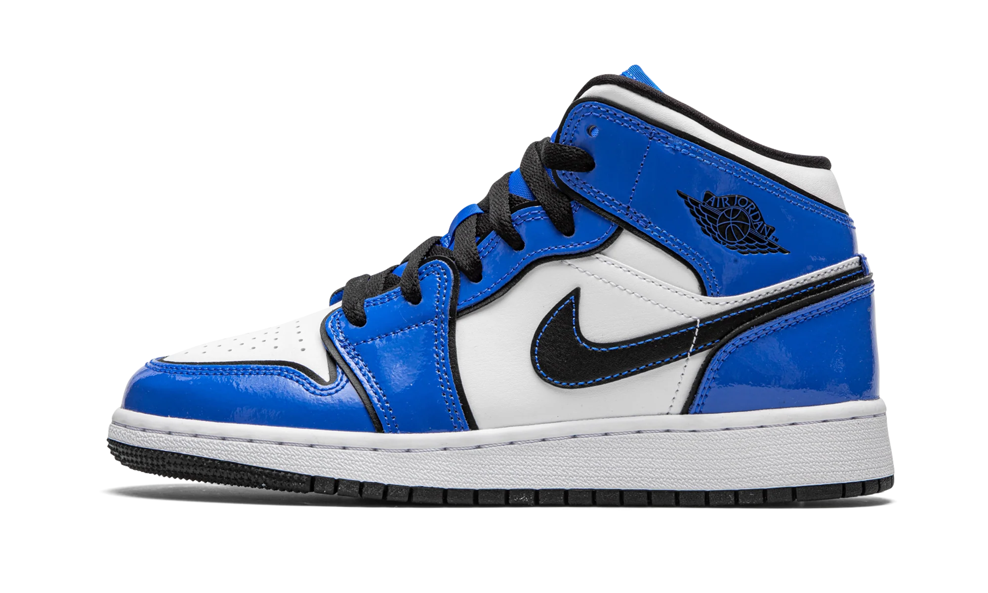 Air Jordan 1 Mid SE GS "Signal Blue" BQ6931 402