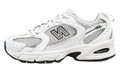530 "White Silver Metallic Black Sole" U530KLB