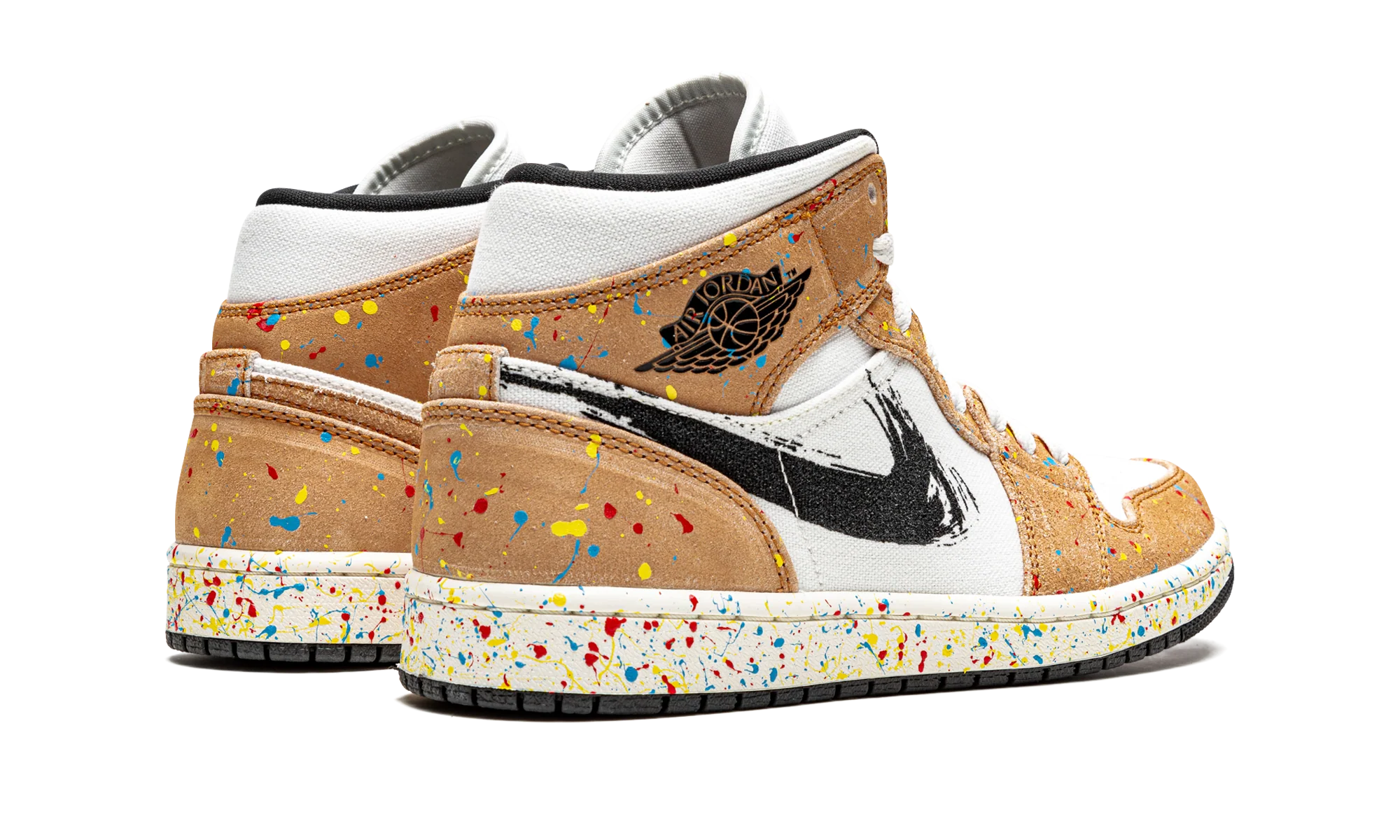 Air Jordan 1 Mid SE "Brushstroke" DA8005 100
