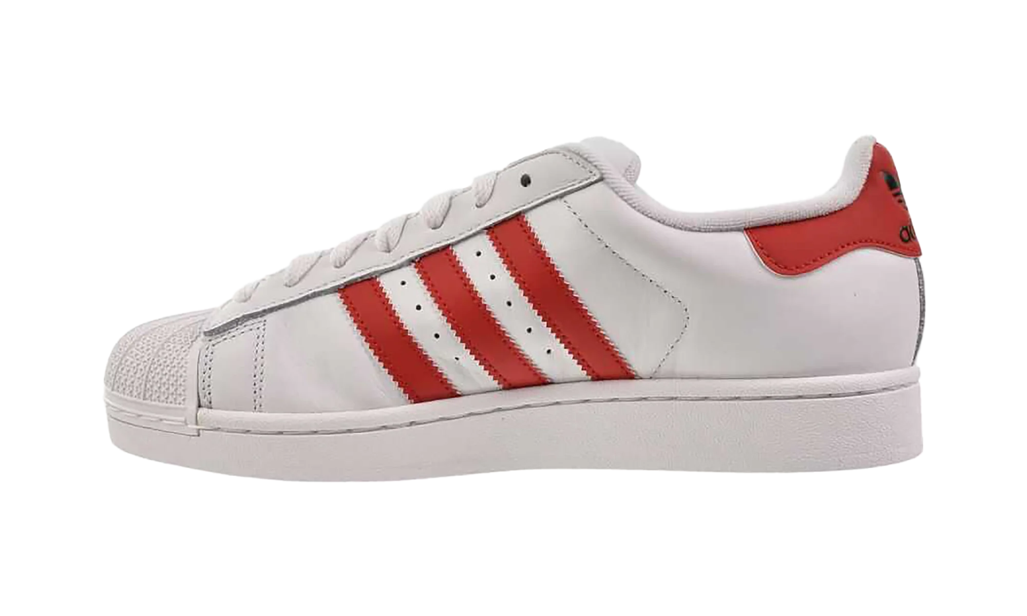Superstar II "Cloud White / Better Scarlet" JQ4728