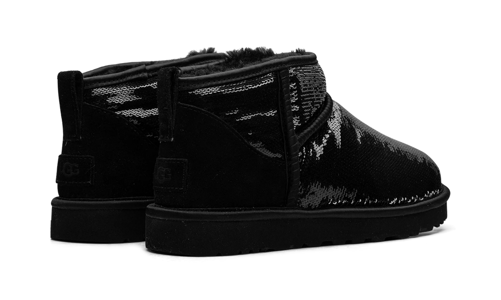Classic Ultra Mini Boot WMNS "Mirror Ball Black" 1151616 BLK