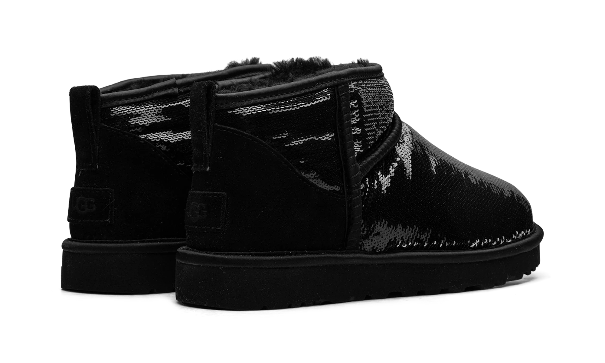 Classic Ultra Mini Boot WMNS "Mirror Ball Black" 1151616 BLK
