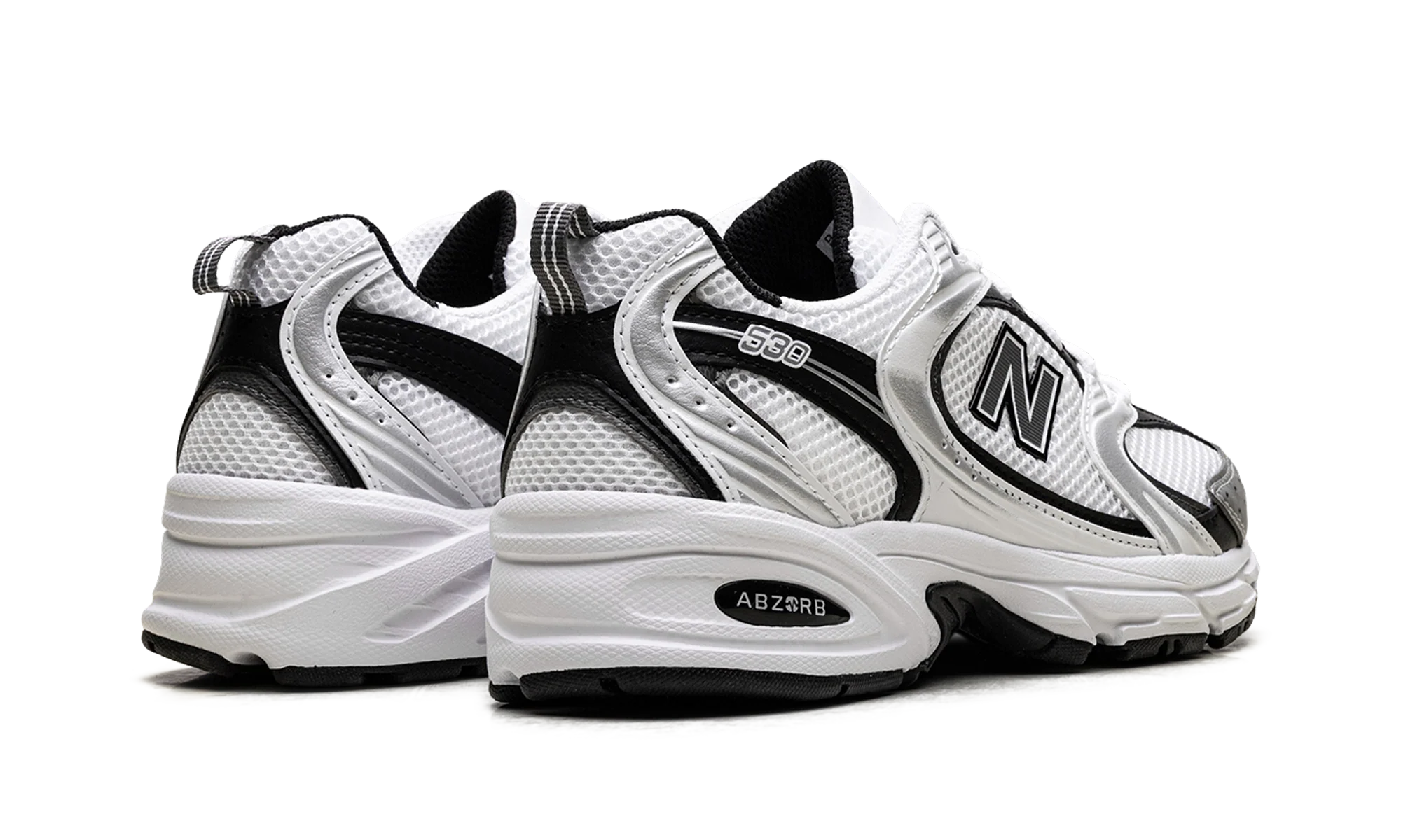 530 "White Silver Metallic Black" MR530LB