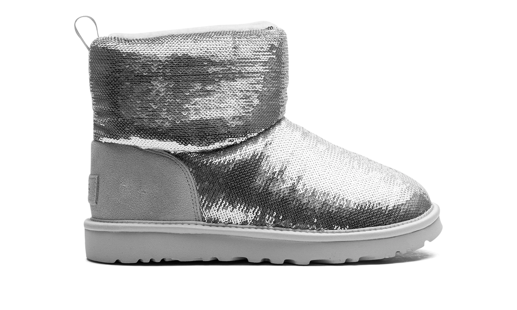 Classic Mini Boot WMNS "Mirror Ball Silver" 1151291 SLVR