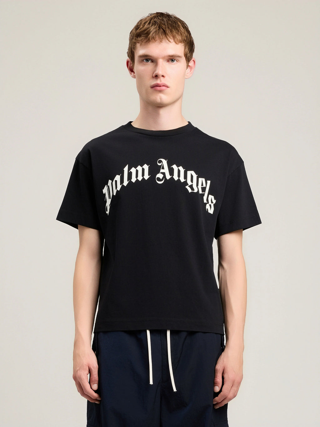 Curved Logo T-Shirt