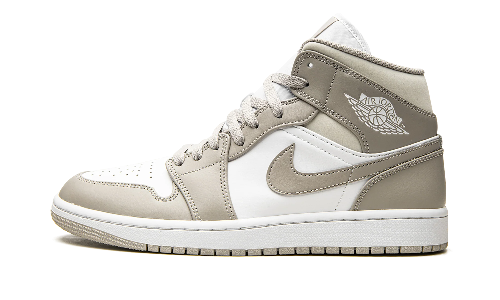 Air Jordan 1 Mid "Linen / College Grey" 554724 082