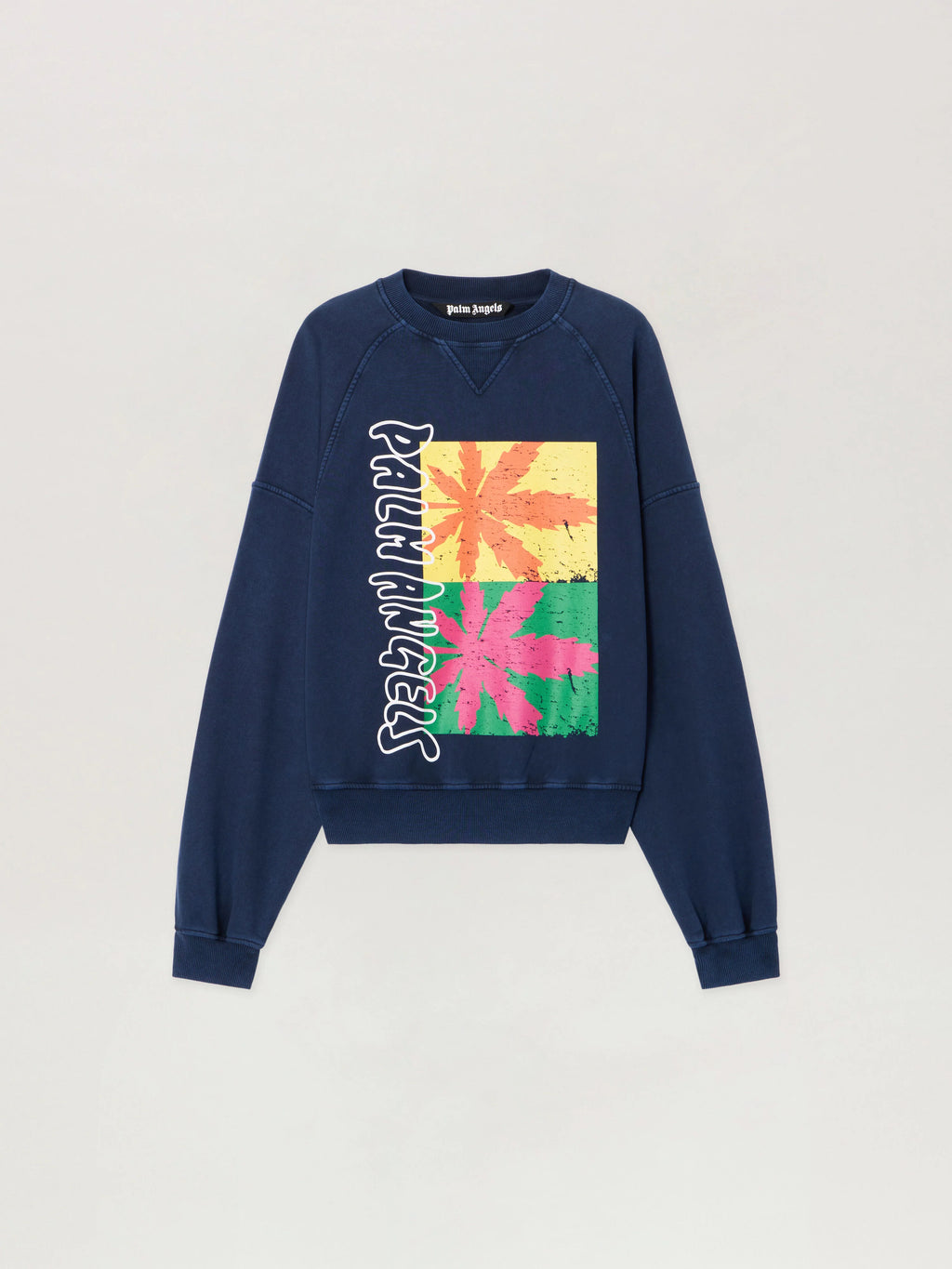 Palm Leaf Reglan Loose Sweatshirt