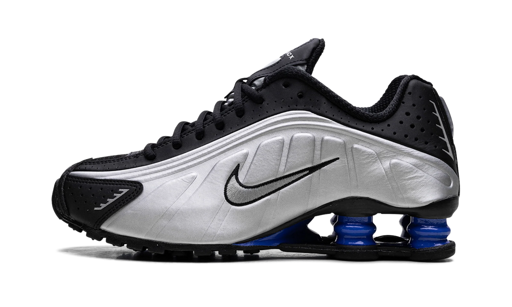 Shox R4 WMNS "Metallic Silver Black Racer Blue" AR3565 006
